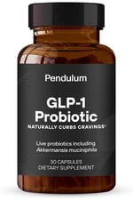 Pendulum GLP-1 Probiotic – Relieves GLP-1 Digestive Issues Like Bloating, Constipation  Diarrhea Improves Regularity  Gut Health with Akkermansia  Other Strains (30 Capsules).87.