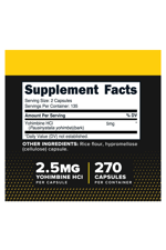 PrimaForce  HCl, Weight Loss 2,5mg (270 Capsules).Abd Menşei 44.