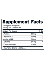 Primaforce Nitric Oxide Booster (2,250mg, 120 Capsules) Abd Menşei.