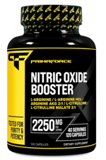 Primaforce Nitric Oxide Booster (2,250mg, 120 Capsules) Abd Menşei.