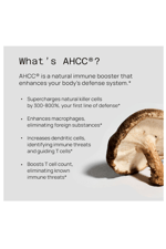 Quality of Life AHCC Kinoko Rx Premium AHCC Immune Support 300mg 60 Softgel.Made ın Usa.
