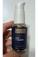 Quicksilver Scientific Liposomal GABA + L Theanine - Calm, Stress Response  Brain Support - Bioavailable GABA  with L Theanine 100mg (1.7oz/50ml).Made ın Usa.66.