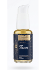 Quicksilver Scientific Liposomal GABA + L Theanine - Calm, Stress Response  Brain Support - Bioavailable GABA  with L Theanine 100mg (1.7oz/50ml).Made ın Usa.66.