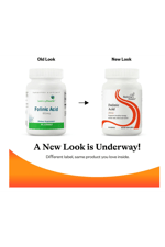 Seeking Health Folinic Acid - Methylated Form of Folate Precursor - Metabolically Active Alternative to Folate - 60 Lozenges.