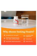 Seeking Health Folinic Acid - Methylated Form of Folate Precursor - Metabolically Active Alternative to Folate - 60 Lozenges.