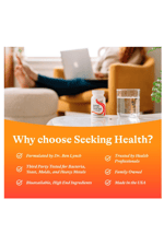 Seeking Health Hydroxo B12 with Folinic Acid 60 Lozenges Tablet- Non-Methylated Form of Folate.