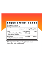 Seeking Health Hydroxo B12 with Folinic Acid 60 Lozenges Tablet- Non-Methylated Form of Folate.