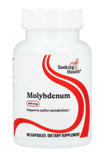 Seeking Health Molybdenum 500mg Molybdenum Glycinate Chelate Healthy Detoxification,Metabolism and Iron Utilization, (90 veg capsules) Usa Amazon Best Seller.45.