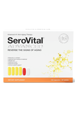 Serovital Advanced - Anti-Aging  HGH for Women - Skin Benefits, Energy, and Sleep - 30 Servings 120 Capsul+60 Tablet. Usa.146