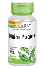 Solaray Muira Puama, 300 mg, 100 VegCaps-USA MENŞEİ.36.