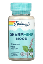 Solaray  SharpMind Mood Zembrin Holy Basil  Reishi Mushroom Lithium Orotate 30 Vegcapsul.Abd Menşei.53.