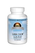 Source Naturals, GABA Calm, Orange, 120 Lozenges. USA Menşei.46.