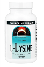 Source Naturals, L-Lysine Powder  (100 gr) Made ın Usa.