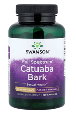 Swanson  Catuaba Bark 465 mg, 120 Capsules.