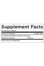 Swanson  Full Spectrum Lion's Mane Mushroom 500mg 60 Capsul.Abd Menşei 40.