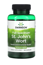 Swanson, Full Spectrum St. John's Wort, 375 mg , 120 Capsules. Usa Version 3725