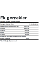 Swanson GABAplex (Özelsporcugıdaları) with L-Tyrosine & L-Theanine 755mg 60 Veg Capsul.Abd Menşei.42.