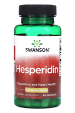Swanson  Hesperıdın, 500mg, 60 Capsul.ABD MENŞEİ.