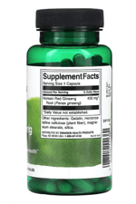 Swanson, Korean Red Ginseng Root, 400 mg, 90 Capsul.Usa Menşei.
