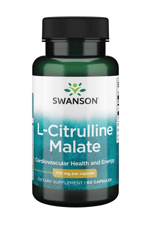 Swanson  L-Citrulline Malate  750mg 60 Capsul. Orj Usa Version.41.