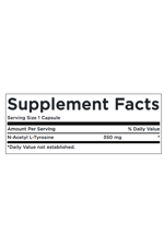 Swanson N-Acetyl L-Tyrosine 350mg 60 Capsul.Abd Menşei.37.