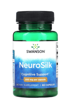 Swanson  NeuroSilk  (Özelsporcugıdaları) 200mg  60 Capsul. ABD MENŞEİDİR 52.