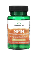 Swanson, NMN, 300 mg, 30 Veggie Capsul.Abd Menşei.64.