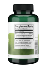 Swanson Olive Leaf Extract (Özelsporcugıdaları) 500mg 120 Capsul. USA Version.43.