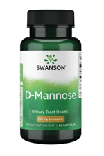 Swanson Premium D-Mannose 700mg 60 Capsul. Usa Version 3532