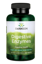 Swanson Premium- Digestive Enzymes 180 Tablet. USA Version.46.