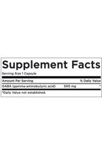 Swanson Premium  GABA   High Potency 500mg 100 Capsul.Abd Menşei.3732.