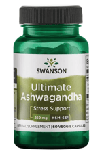 Swanson  Ultimate - KSM-66 250mg 60 Veg Capsul.Abd Menşei.40.