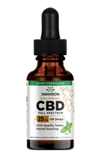 Swanson Ultra- Extra Strength C.B.D Full Spectrum - Mint 60ML 60 Servis..USA MENŞEİ 3980