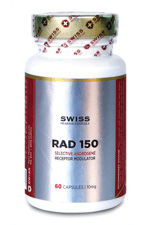 Swiss Pharmaceuticals  RAD 150  60 Capsul.Orıjınal Resmi Firma Ürünü.52.