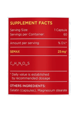 Swiss Pharmaceuticals Semax 25mg 60 capsul.