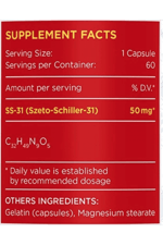 Swiss Pharmaceuticals SS-31 60 Capsul.