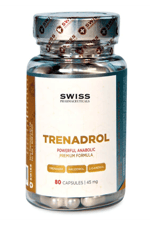 Swiss Pharmaceuticals  TRENADROL 45mg 80 Capsul.57.