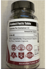 SwissChems  9-Me-BC (9mbc), (15mg/capsule) 60 Capsules.Orj Usa Firma Ürünü.3992