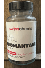 SwissChems Bromantane, 1500mg (25mg/ 60 capsule).Orj Usa Firma Ürünü.75.