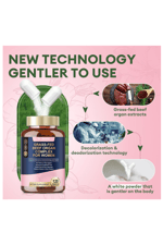 Totaria Healt Beef Organ for Women - Beef Liver, Kidney, Heart,Uterus Tissue - Balance Hor mo nes  Ove rall Ener gy - Grass Fed, Pasture Raised - Natural Iron  with Fo late - 120 Capsul.