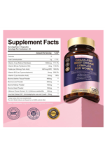 Totaria Healt Beef Organ for Women - Beef Liver, Kidney, Heart,Uterus Tissue - Balance Hor mo nes  Ove rall Ener gy - Grass Fed, Pasture Raised - Natural Iron  with Fo late - 120 Capsul.