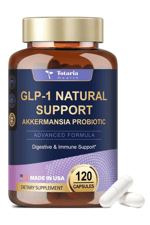Totaria Healt GLP-1 Supplement with Akkermansia Probiotic  120 Capsul.Abd Menşei.37.
