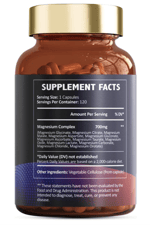 Totaria Healt Magnesium Complex 700mg 12 in 1  Glycinate Citrate Malate Oxide Taurate Aspartate Orotate  Vegan 120 Capsules.Abd Menşei.52.