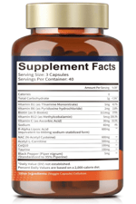 Totaria Healt R Alpha Lipoic Acid 600mg with NAC - ALA  Antioxidant  Neuropathy, Nerve Health, Cell Energy, Anti-Aging, Vegan 120 Capsul.58.