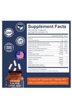 Totaria Healt R Alpha Lipoic Acid 600mg with NAC - ALA  Antioxidant  Neuropathy, Nerve Health, Cell Energy, Anti-Aging, Vegan 120 Capsul.58.