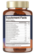 Totaria Healt  Sea Moss Black Seed Oil Ginger Shilajit with Bladder Burdock Ceylon Cinnamon Berberine ACV Manuka VIT C  D3, 120 Caps.Abd Menşei.45.
