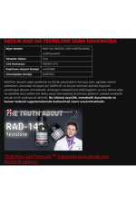 Umbrella Labs RAD-140 30ML- 20MG 30 Servis.(SKT:05.2025) (ORIJINALLİK HOLOGRAMI ve KAREKOD VARDIR).USA.3553*