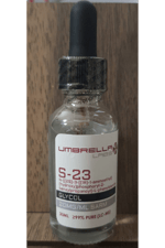 Umbrella Labs S-23  20mg-30ml.(SKT:04.2025) (ORIJINALLİK HOLOGRAMI ve KAREKOD VARDIR). Usa Version.58.