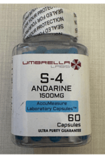 UMBRELLA LABS YENİ S-4  60 Capsul (ORIJINALLİK HOLOGRAMI VARDIR) USA Menşei.