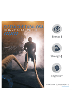 VINATURA Cistanche with Horny Goat Weed  TongkatAlı 1250mg   Energy, Strength Cognitive  60 Capsules.Abd Menşei.53.